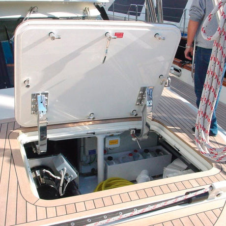 Scandvik Tandem Hatch Lifter 40103 X 2 - 12V - Stainless Steel (40117)