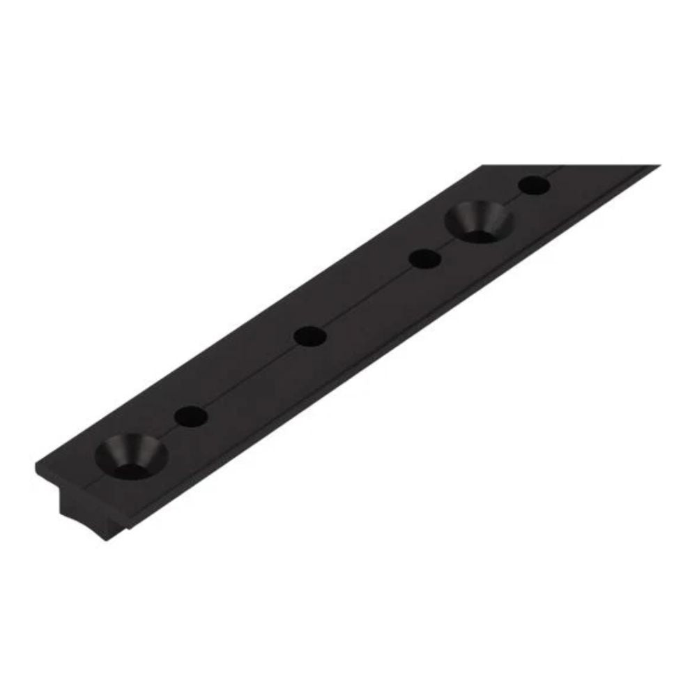 Schaefer Track Race (Black) - Length: 12.0 ft (3.7 m) - 1.0 x 1/8 in (25.0 x 3.0 mm)
