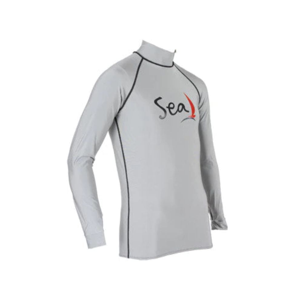 SEA Sailing Rash Guard - Grey - Sun Protection & Comfort – MAURIPRO Sailing