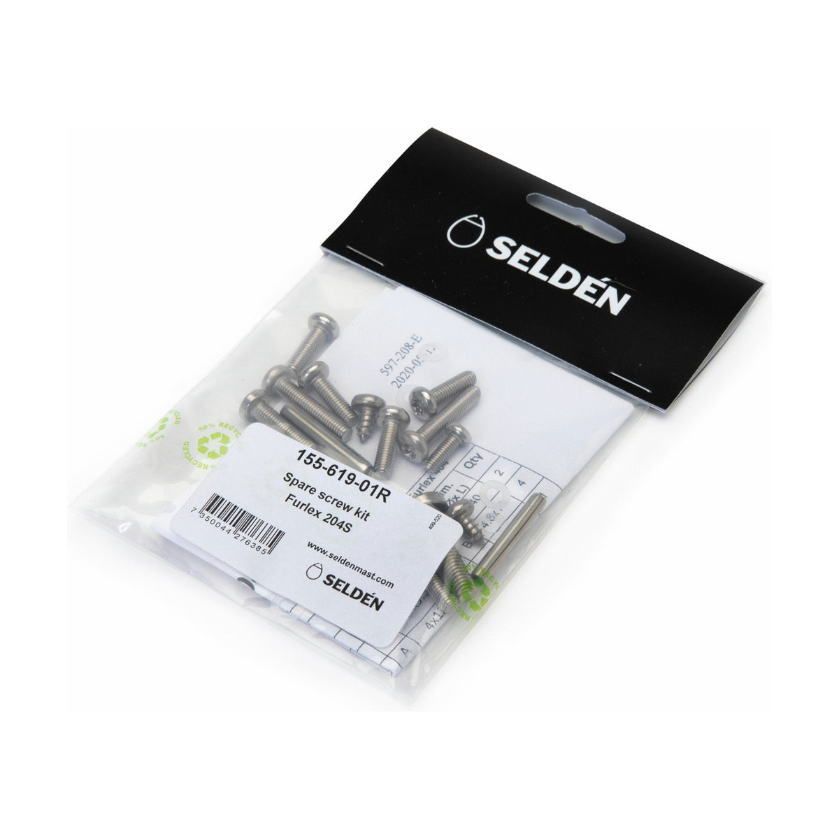 Selden Spare Screws for Furlex 204S