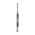 Selden Turnbuckle - 1/4", ø4 mm Swage Terminal/Eye, ø6,5 mm Hole