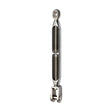 Selden Turnbuckle - Bronze Body, Stainless Terminals, 3/4", Fork/Eye, ø15,8 mm Clevis Pin, ø19,5 mm Hole