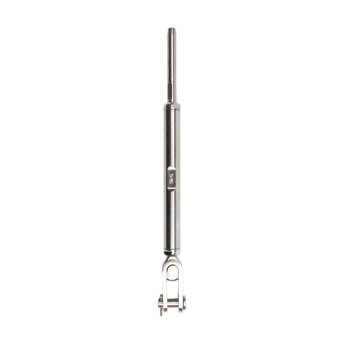 Selden Turnbuckle - StB - Stainless Body with Bronze Thread, Stainless Terminals, 3/4", Swage Terminal/Toggle, ø19 mm Clevis Pin, for ø10 mm Wire