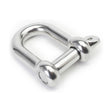 Selden High-Load D-shackle in Duplex 2205 Steel - ø12 X 24 X 41 mm