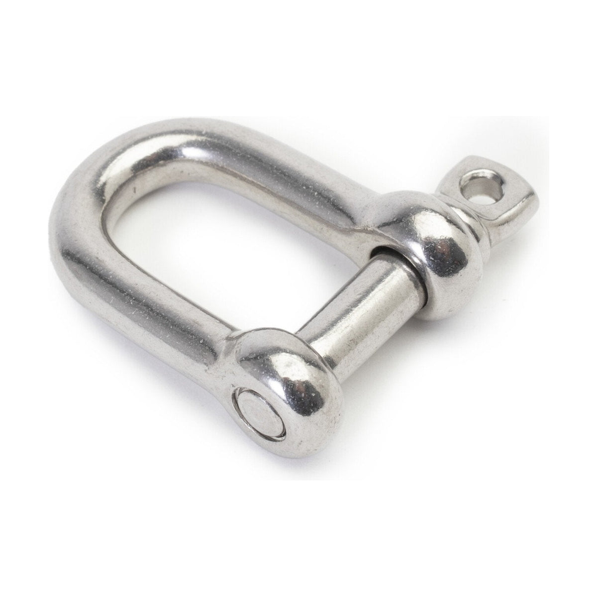 Selden D-shackle in Forged Stainless 316 Steel, M6x13x24 mm