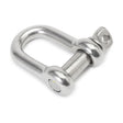 Selden Shackle ø10/8x21x40 STD-shackle in Forged Stainless 316 Steel, M10/8 x21x40 mm