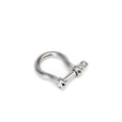 Selden Bow-shackle in Forged Stainless 316 Steel, M5x11x26 mm