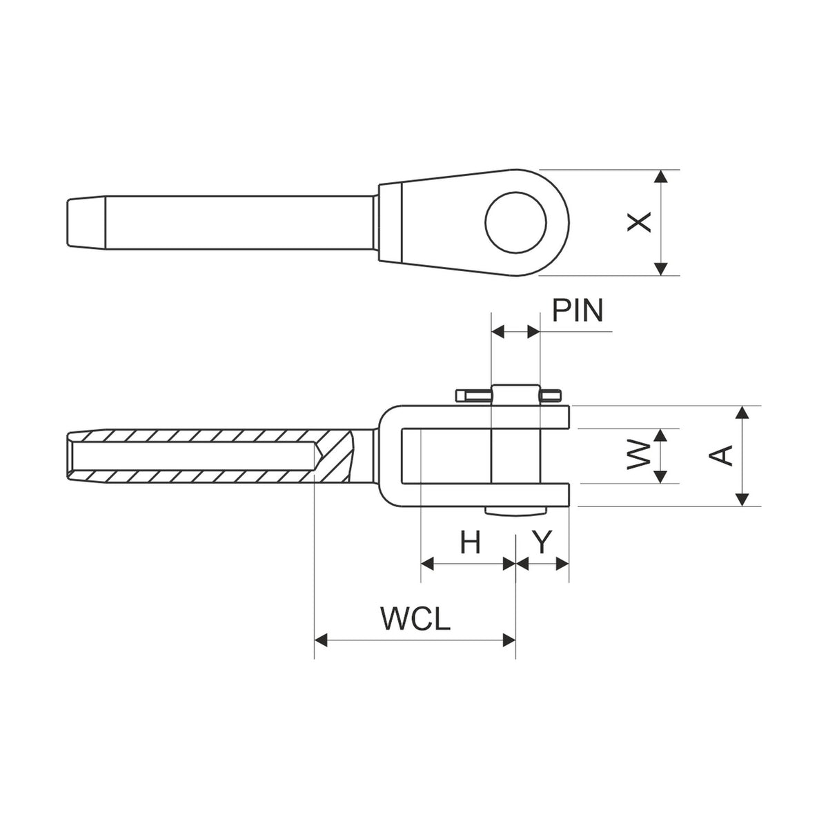 Selden Terminal - TERM.FORK Ø3 Assembly