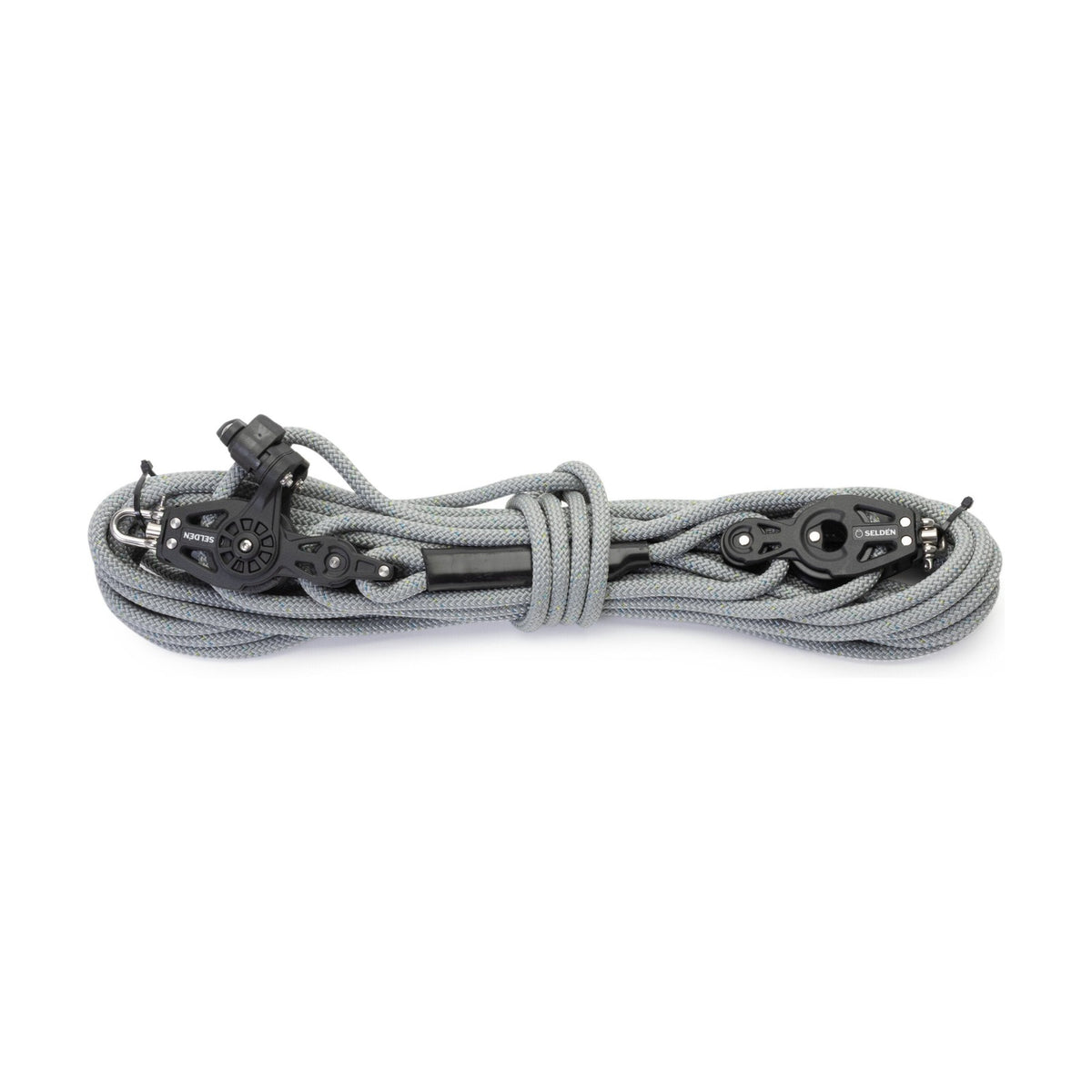 Selden 4:1 Tackle with ø7mm / 12m Line and Cam - 40 mm Ball Bearing Blocks