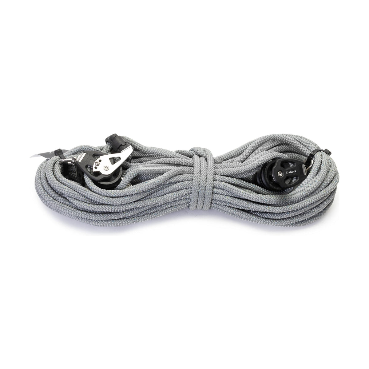 Selden 6:1 Tackle with ø10mm / 30m Line and Cam - 50 mm Plain Bearing Blocks
