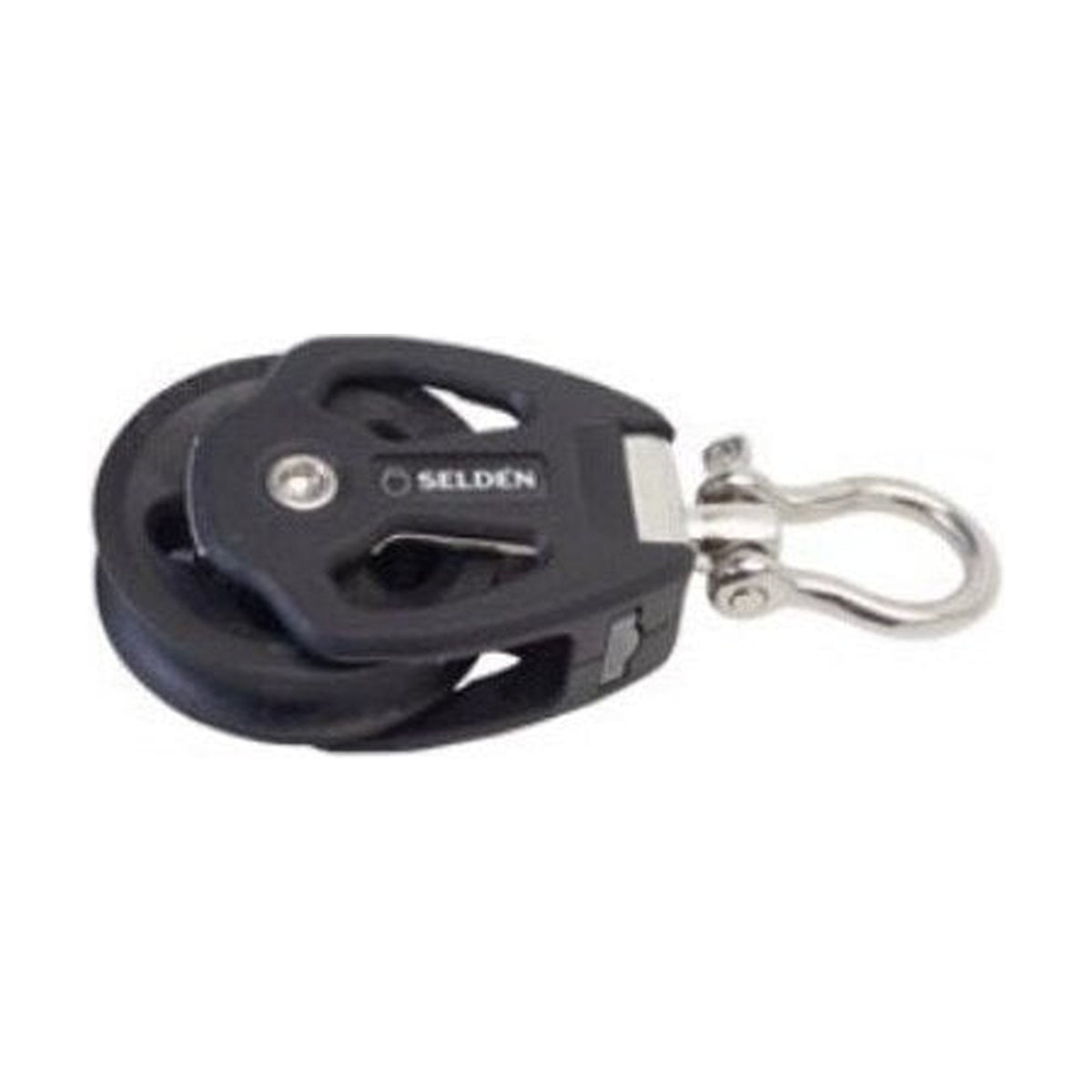 Selden 80 mm Plain Bearing Block - Single, Swivel, Bow Shackle