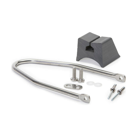 Selden Stainless Loop and Rubber Support for Vertical Pole Stowage