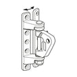 Selden Boom Fitting - Boom Bracket 80 ADJ.B134-172, T.SH.