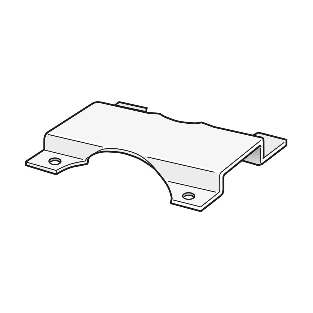 Selden Base Fitting - INSTR.BASE 100 x 55/0° Aluminium
