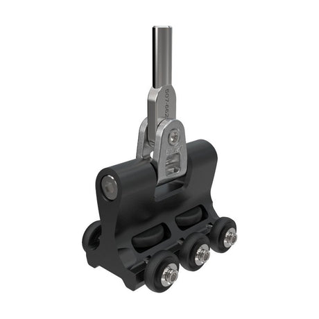 Selden Mds 80 - Heavy Duty Full-batten Car in Aluminium with M12 Stud - for Seldén Mast Sections C321 and C365