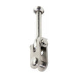 Selden Stemball/eye Toggle with Jaw/jaw Toggle, for ø10 mm Headstays
