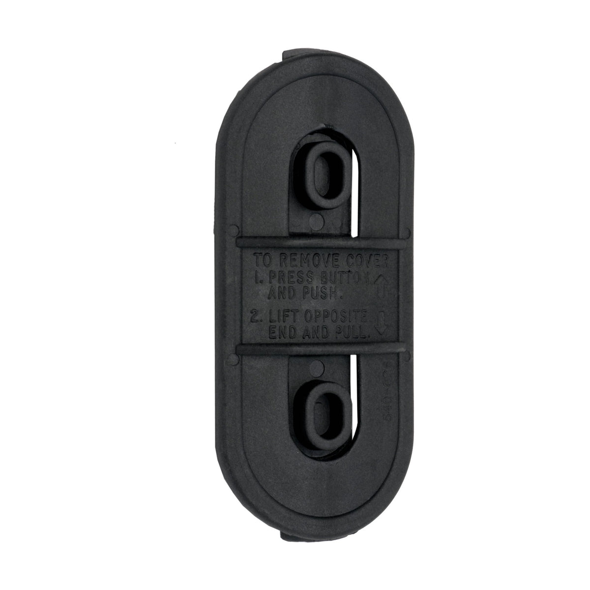 Selden Cover for Access to Sail-feeder and Tack Attachment. 57 X 126 mm. F194-F246.