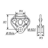 Selden Thimbles for Double Rope (CX40)_Additional1
