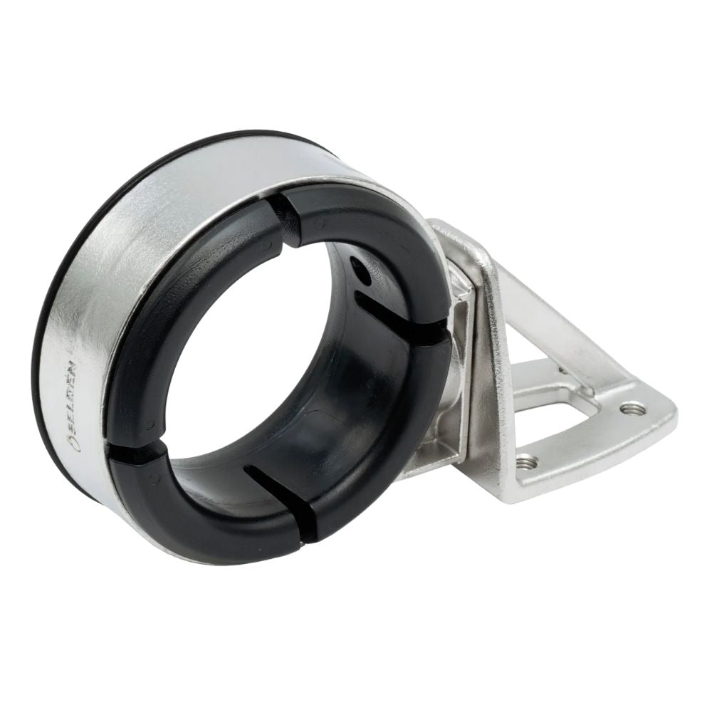 Selden 90° Bracket and Bow Ring 75/76 mm. Dia. for Bowsprit (Stainless Steel) (508-834-12)
