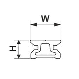 Selden Track System 15 Standard - Length: 4.9 ft (1.5 m) (441-001-03)