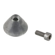 Side-Power (Sleipner) Aluminum Alloy Anode for 125mm Tunnel Thrusters