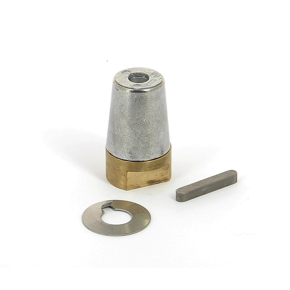 Vetus Set : Zinc anode, shaft nut, key and tab washer for VETUS Ø 35 mm propeller shafts
