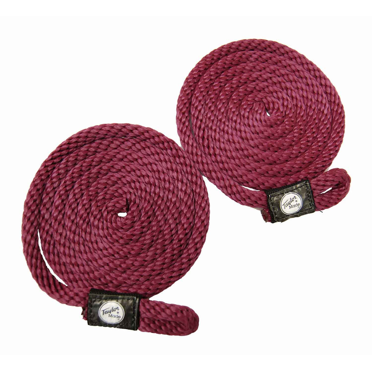 Taylor Made 3/8" X 72" Braided Rope Cranberry(Pair)