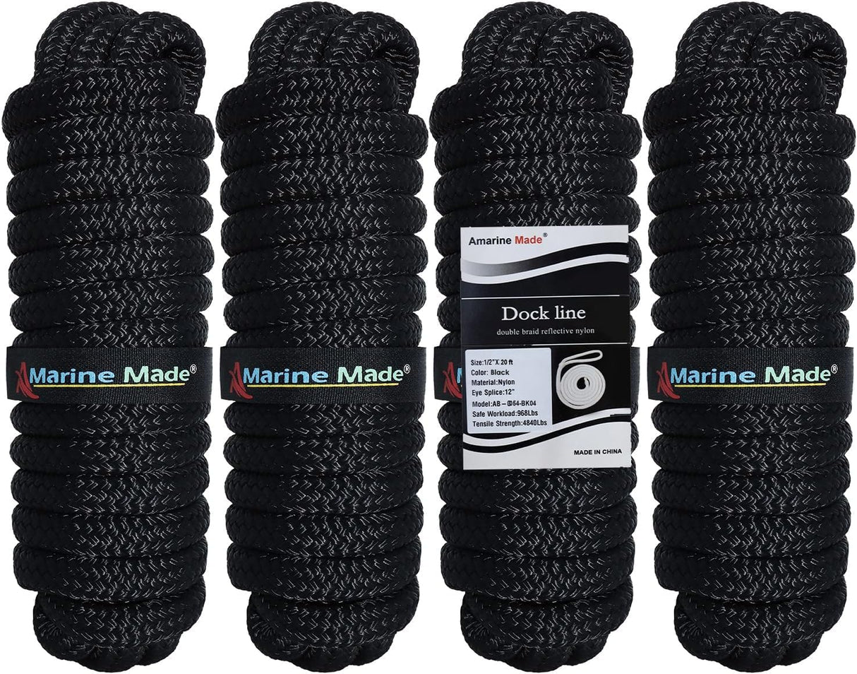 Taylor Made 3/8" X 72" Braided Rope Hunter Grn (Pair)