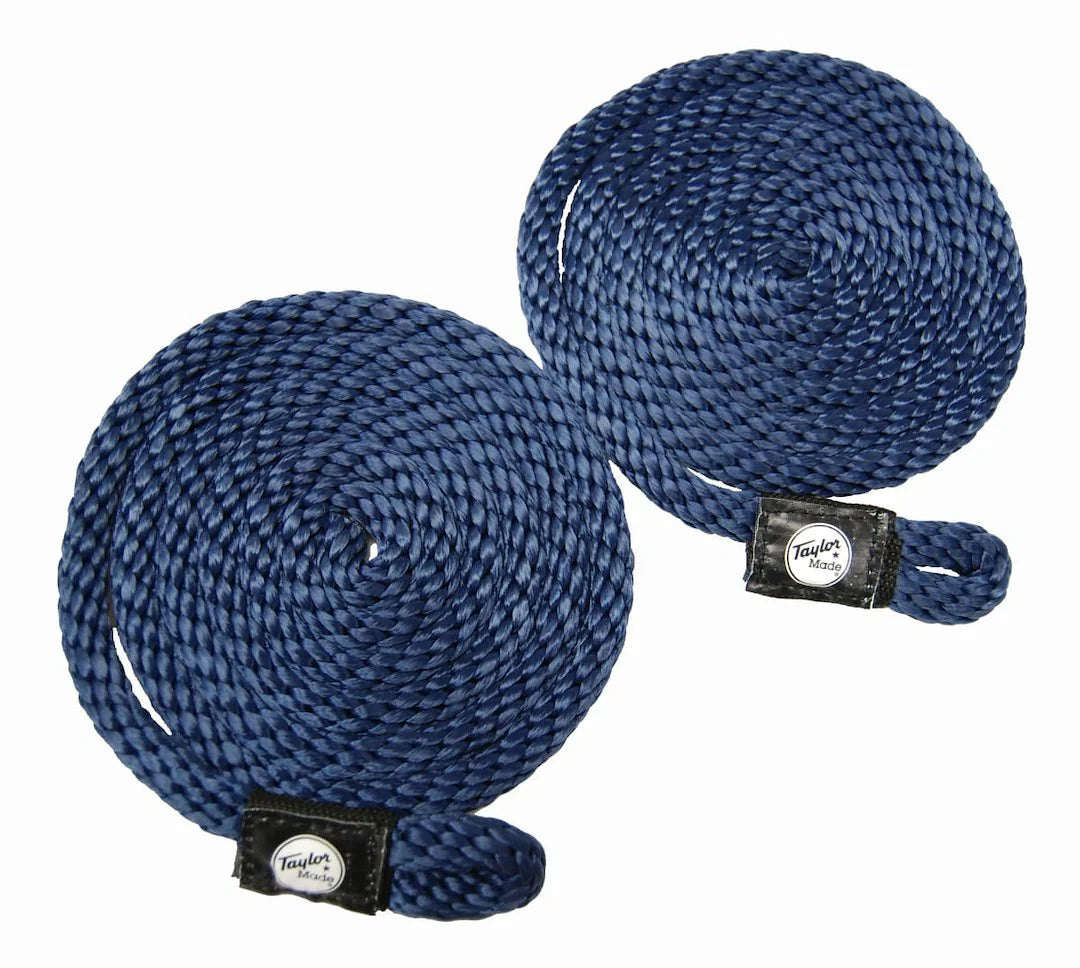 Taylor Made 3/8" X 72" Braided Rope Navy (Pair)