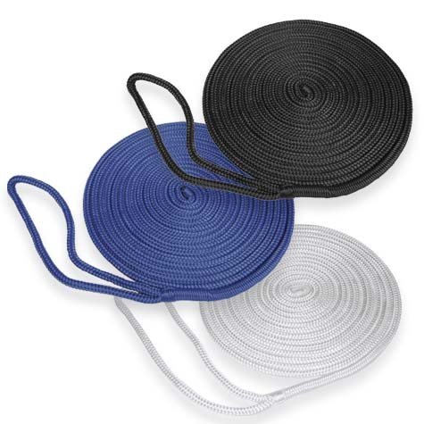 Taylor Made Dock Line-Brd Bl 3/8X25
