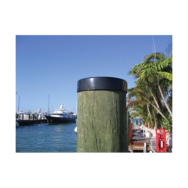 Taylor Made 8" Diameter Piling Cap White