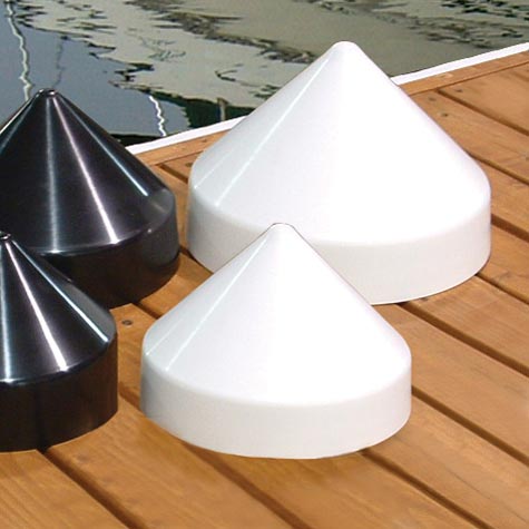 Taylor Made 10" Diameter Piling Cap White