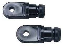 Taylor Made Internal Eye End 7/8 Black Nylon (Pair)