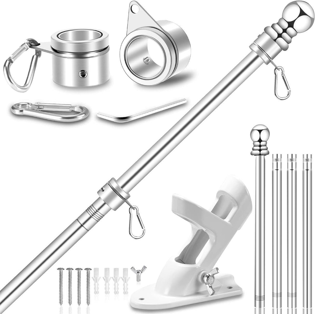 Taylor Made Ss Flag Pole Kit 18"