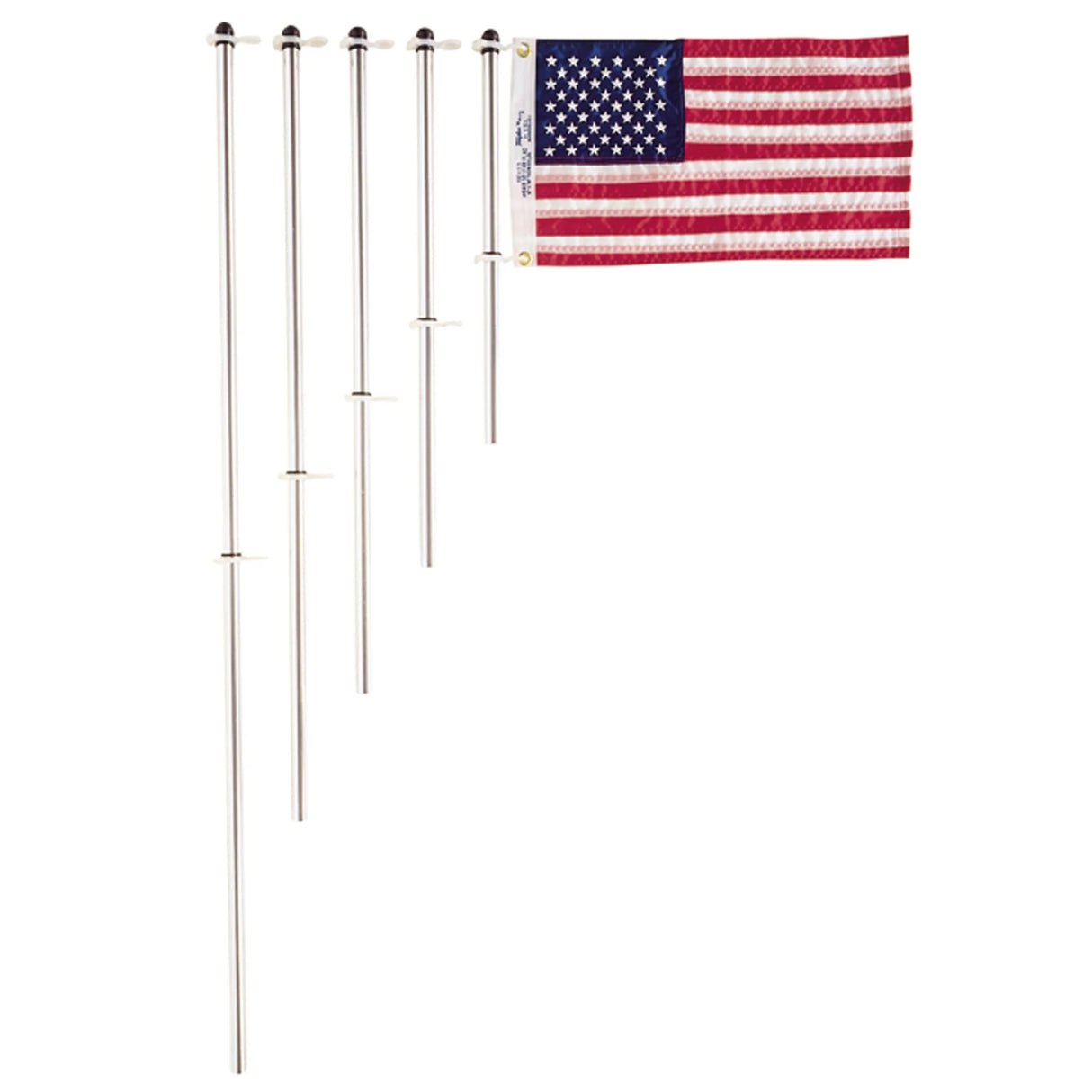 Taylor Made 3/4"*30" Al Flag Pole W/ Charlevoix Clip
