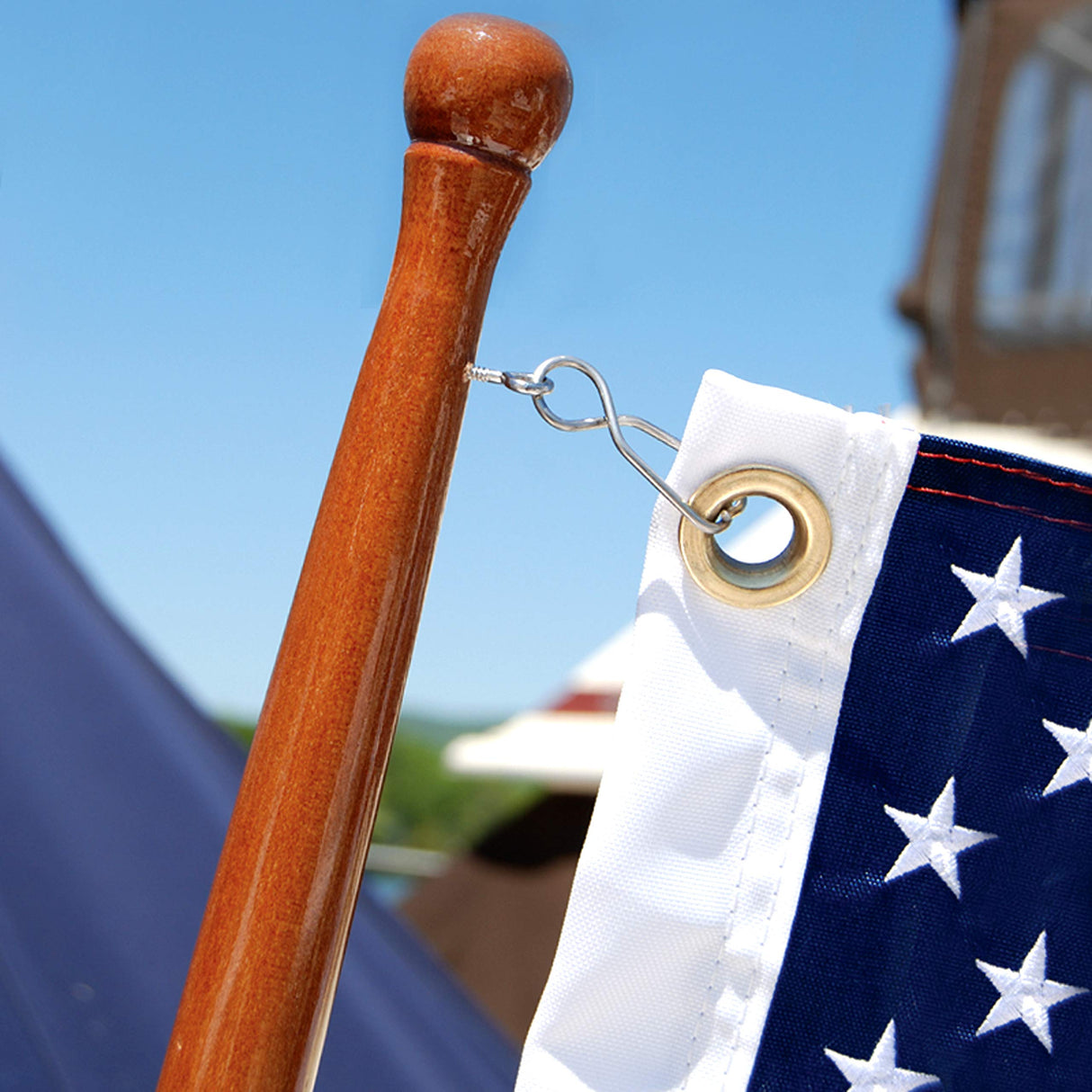 Taylor Made Teak Flag Pole 3/4" X 18"
