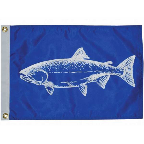 Taylor Made 12X18 Salmon Flag