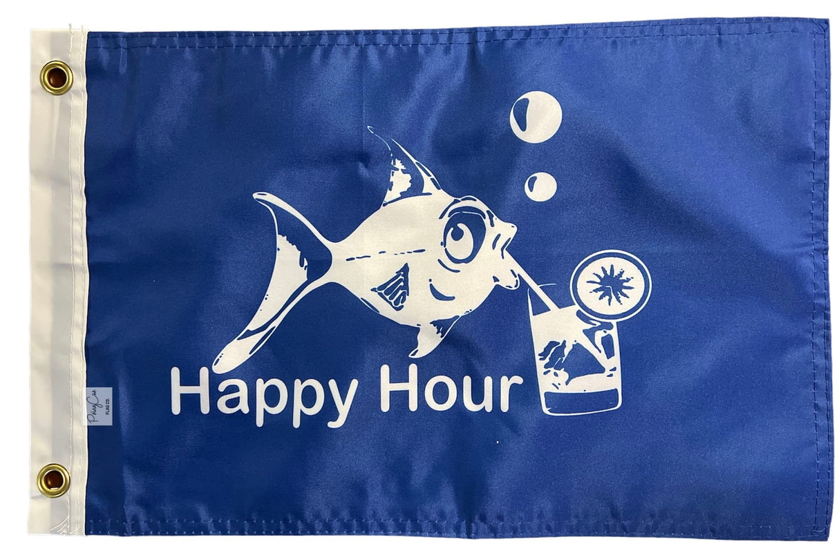 Taylor Made 12X18  Happy Hour Flag