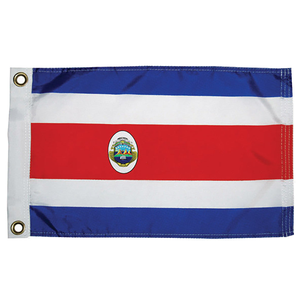 Taylor Made Costa Rican  Flag  12X18  Nylon