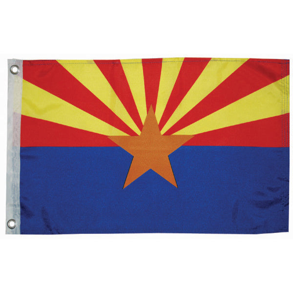 Taylor Made Arizona  Flag 12X18  Nylon