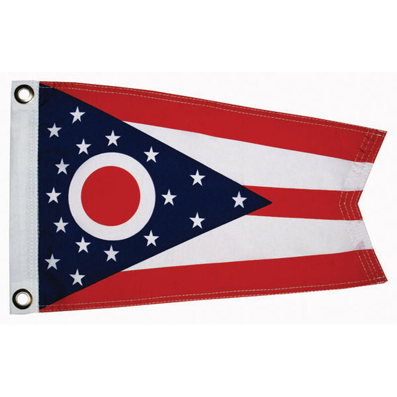 Taylor Made Ohio  Flag 12X18