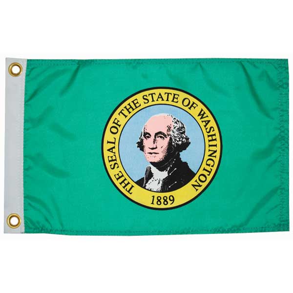 Taylor Made Washington St. Flag 12X18