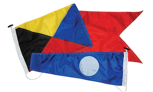 Taylor Made Code Flag 12X18  V
