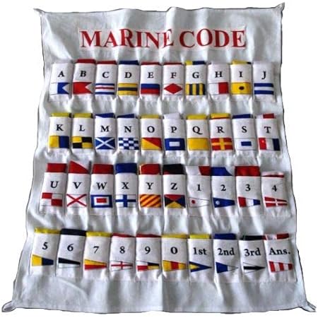 Taylor Made Code Flag 12X18  W