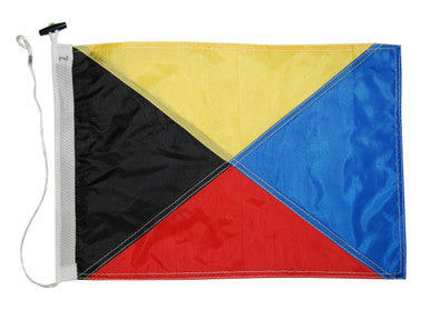 Taylor Made Code Flag 12X18  Z