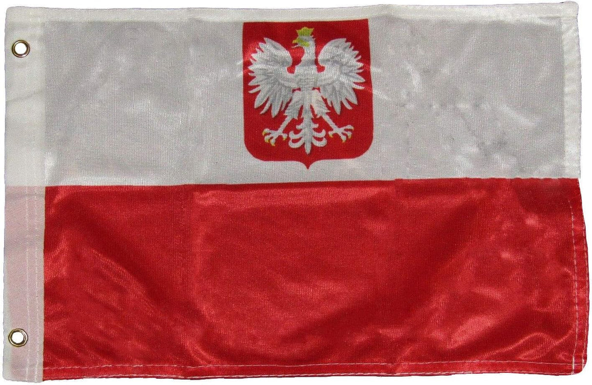 Taylor Made Poland W/ Eagle  Flag 12X18