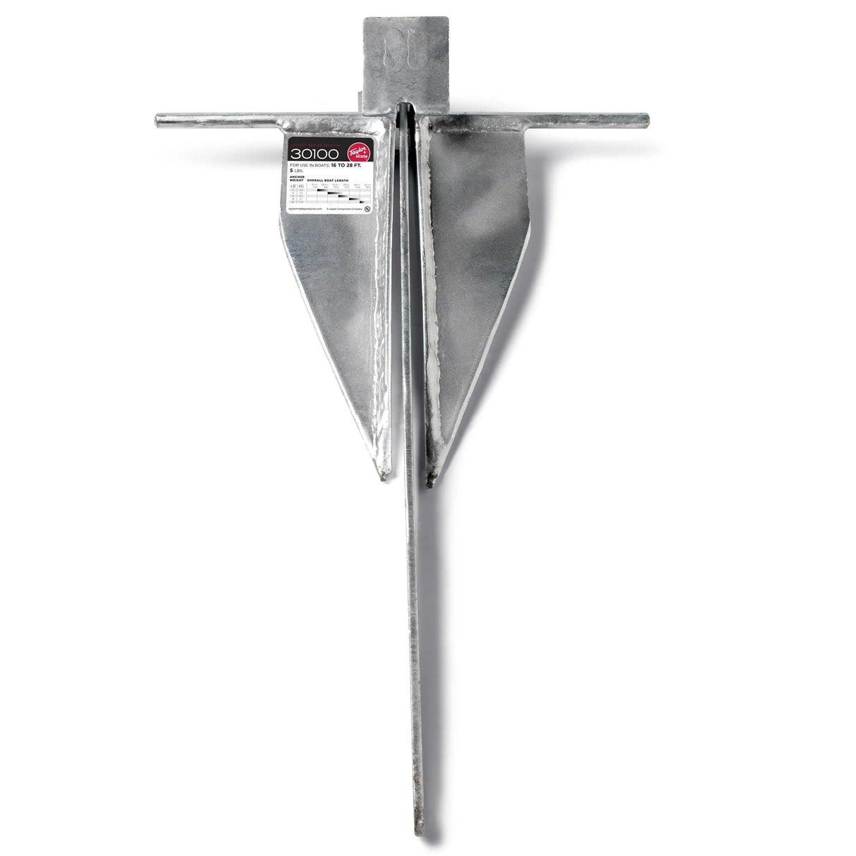Taylor Made Legacy Series Anchor 12Lb (For Boats 34'-40')