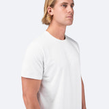 Mens Zhik Logo Cotton T-Shirt - White - 4