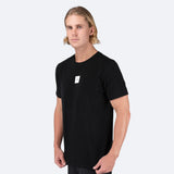 Mens Zhik Block Logo Cotton T-Shirt - Black