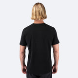 Mens Zhik Block Logo Cotton T-Shirt - Black - 3